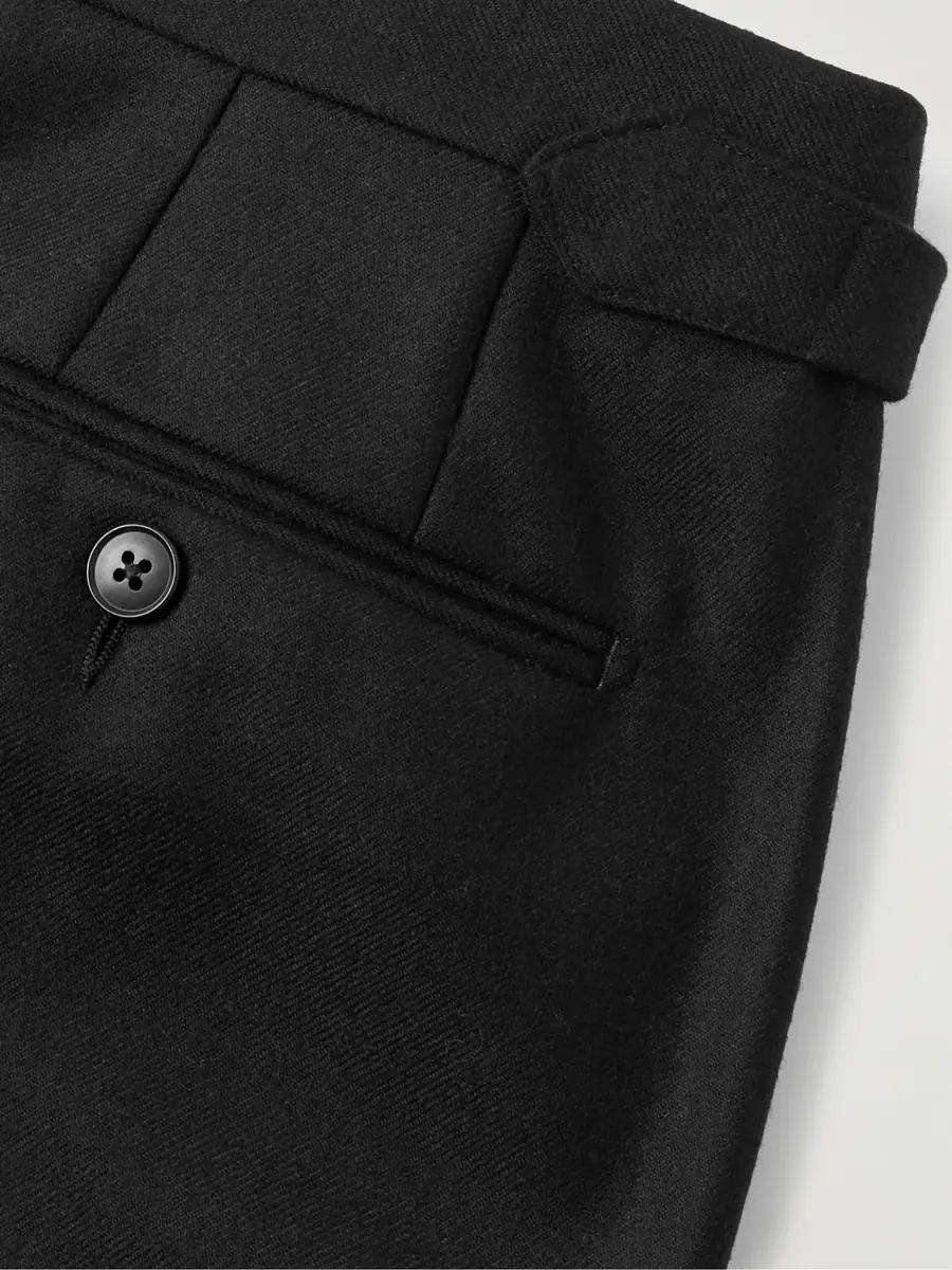 Saman Amel Tapered Pleated Wool-Twill Suit Trousers - Men | Thumbnail 5 Saman Amel Tapered Pleated Wool-Twill Suit Trousers - Men | Thumbnail 5