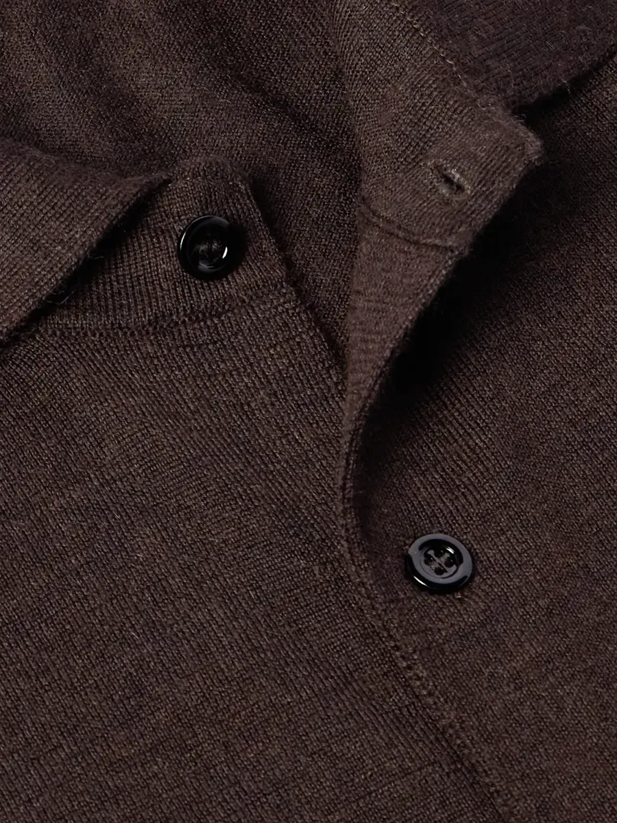 Saman Amel Carlo Cashmere and Silk-Blend Shirt - Men | Thumbnail 4
