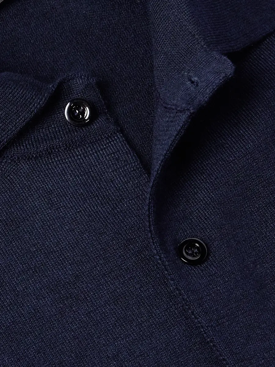 Saman Amel Carlo Cashmere and Silk-Blend Shirt - Men | Thumbnail 4