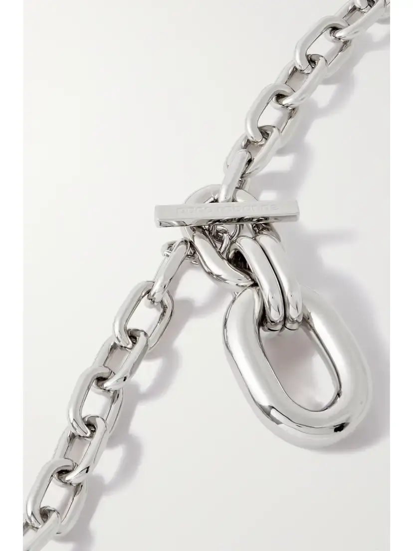 Rabanne Xl Link Silver-tone Necklace | Thumbnail 3 Rabanne Xl Link Silver-tone Necklace | Thumbnail 3