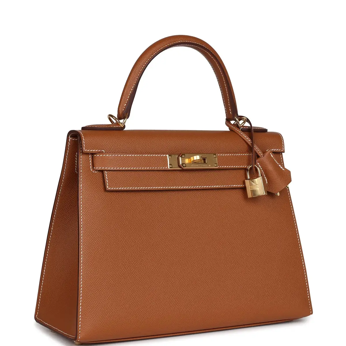 HERMÈS Hermes Kelly Sellier 28 Gold Epsom Gold Hardware | Thumbnail 2 HERMÈS Hermes Kelly Sellier 28 Gold Epsom Gold Hardware | Thumbnail 2