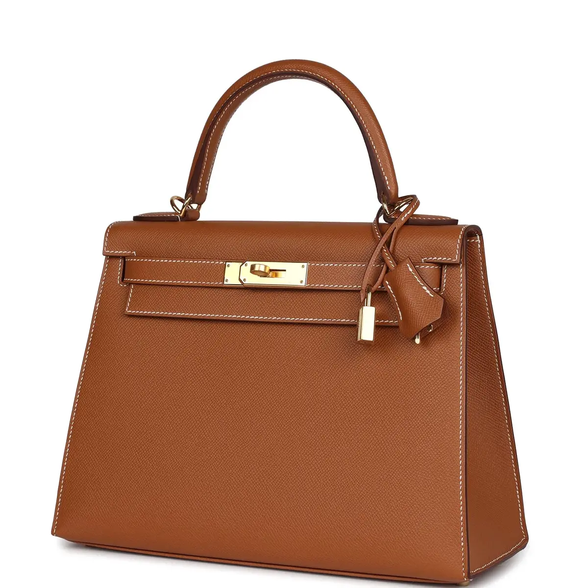 HERMÈS Hermes Kelly Sellier 28 Gold Epsom Gold Hardware | Thumbnail 3 HERMÈS Hermes Kelly Sellier 28 Gold Epsom Gold Hardware | Thumbnail 3