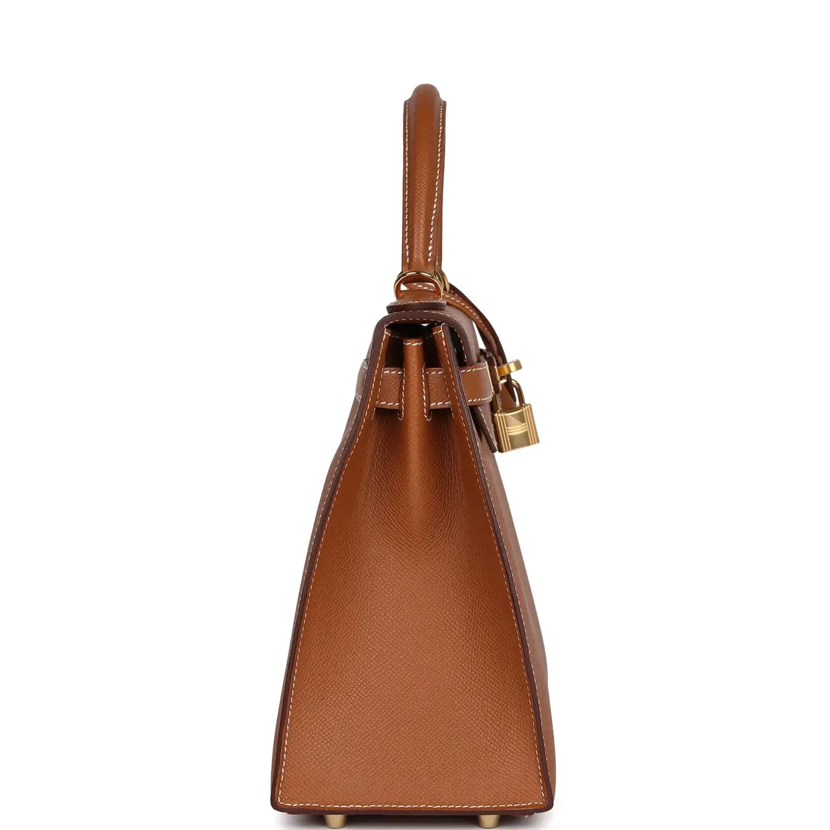 HERMÈS Hermes Kelly Sellier 28 Gold Epsom Gold Hardware | Thumbnail 4 HERMÈS Hermes Kelly Sellier 28 Gold Epsom Gold Hardware | Thumbnail 4