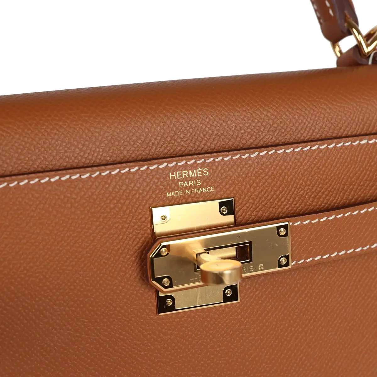 HERMÈS Hermes Kelly Sellier 28 Gold Epsom Gold Hardware | Thumbnail 7 HERMÈS Hermes Kelly Sellier 28 Gold Epsom Gold Hardware | Thumbnail 7