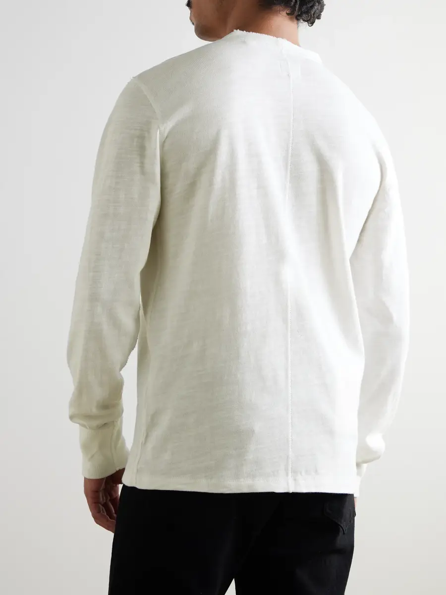 rag & bone Cotton-Jersey Henley T-Shirt - Men | Thumbnail 4 rag & bone Cotton-Jersey Henley T-Shirt - Men | Thumbnail 4