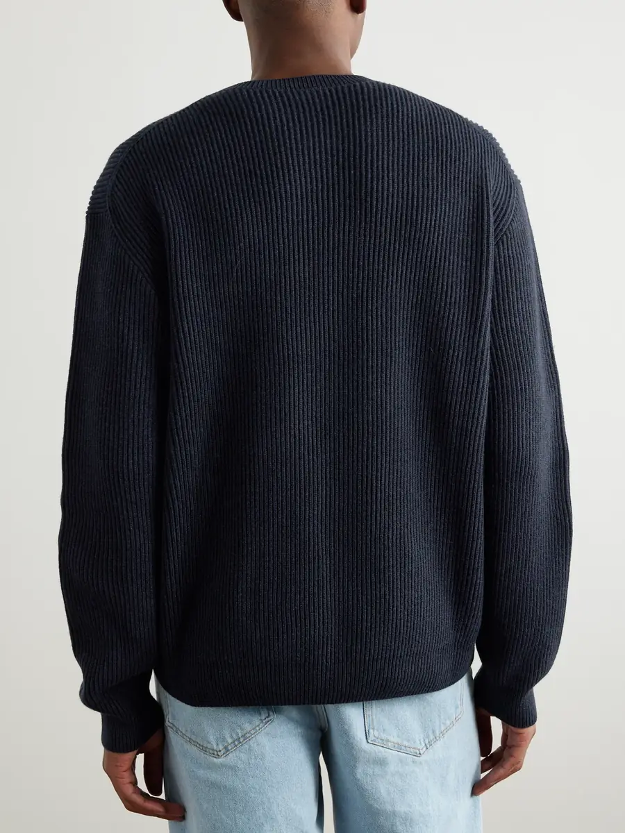 Loro Piana Fobello Ribbed Cashmere Sweater - Men | Thumbnail 4 Loro Piana Fobello Ribbed Cashmere Sweater - Men | Thumbnail 4