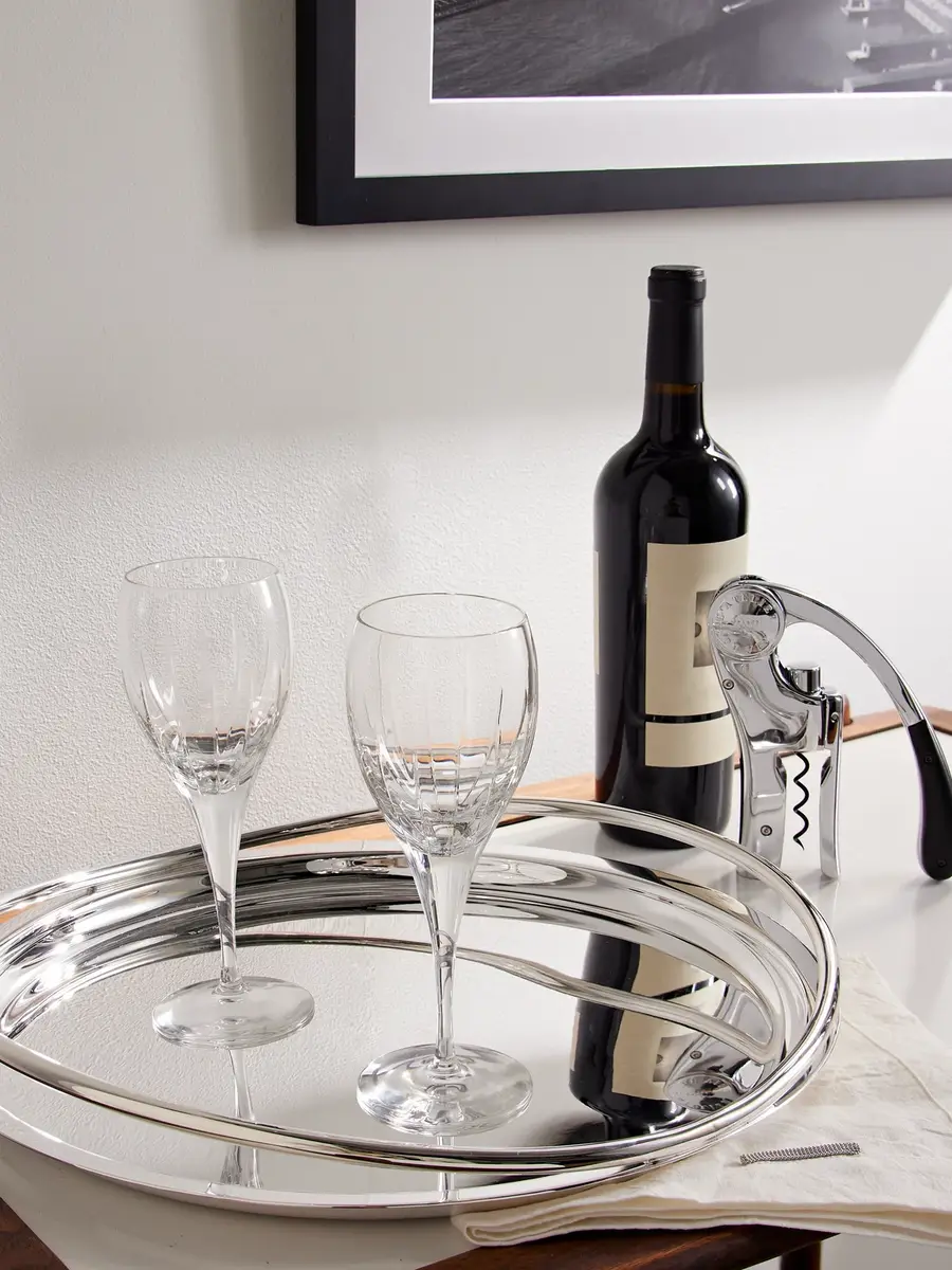 Christofle Iriana Set of Two Crystal Red Wine Glasses - Men | Thumbnail 2 Christofle Iriana Set of Two Crystal Red Wine Glasses - Men | Thumbnail 2