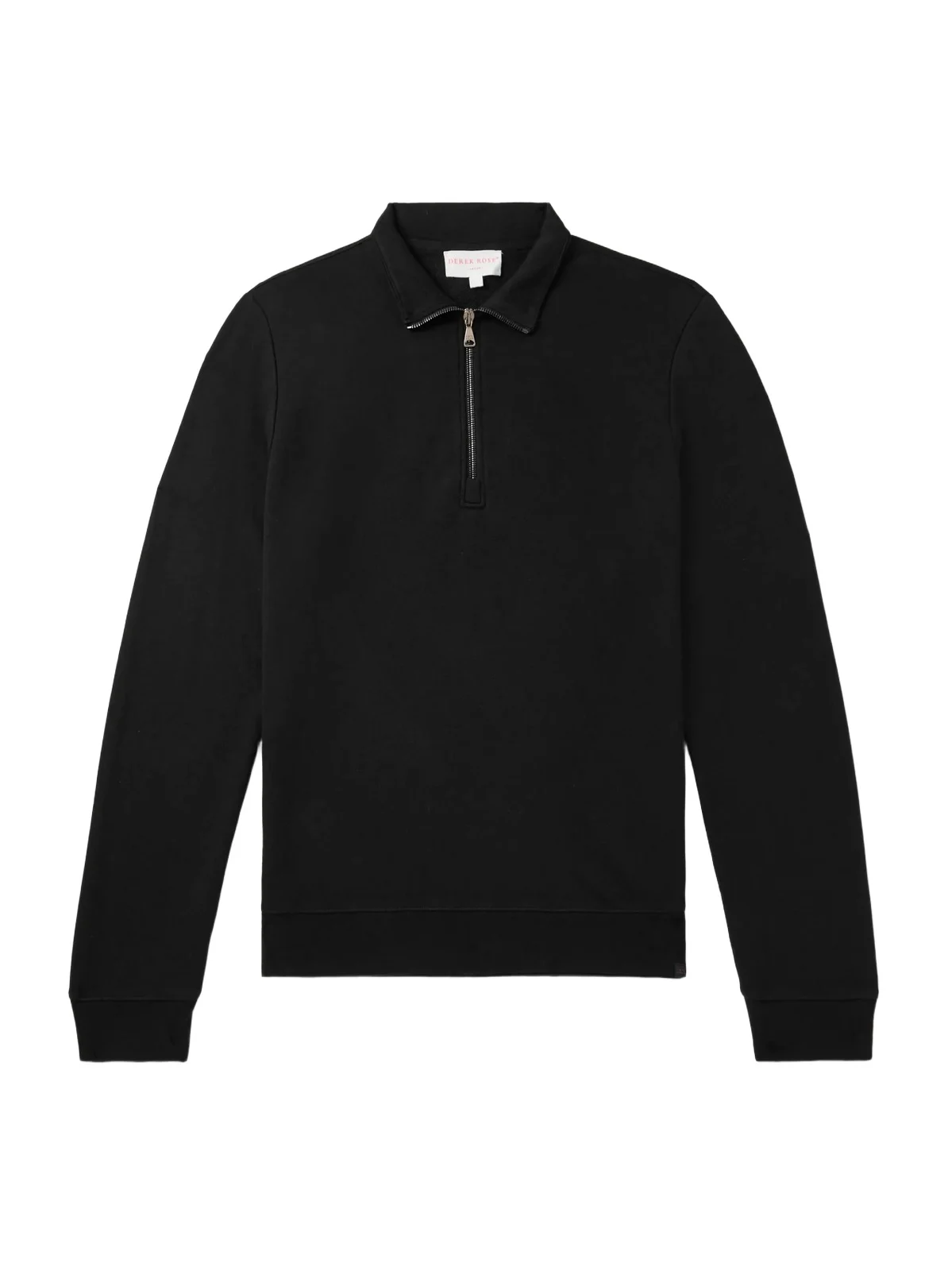 Derek Rose Cotton and Modal-Blend Jersey Half-Zip Sweatshirt - Men