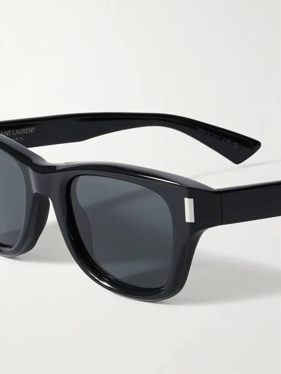 Saint Laurent Square-Frame Acetate Sunglasses - Men | Thumbnail 3
