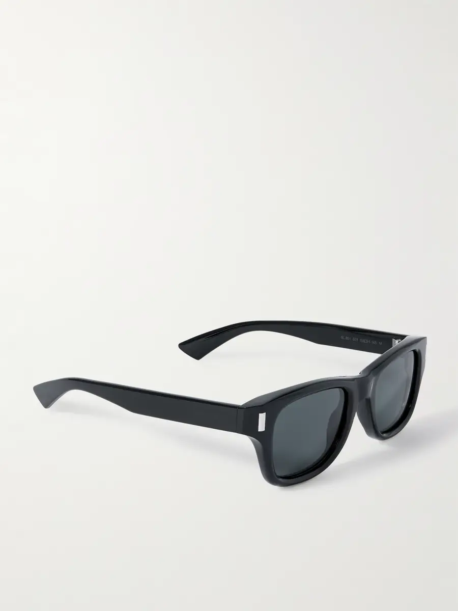 Saint Laurent Square-Frame Acetate Sunglasses - Men | Thumbnail 4