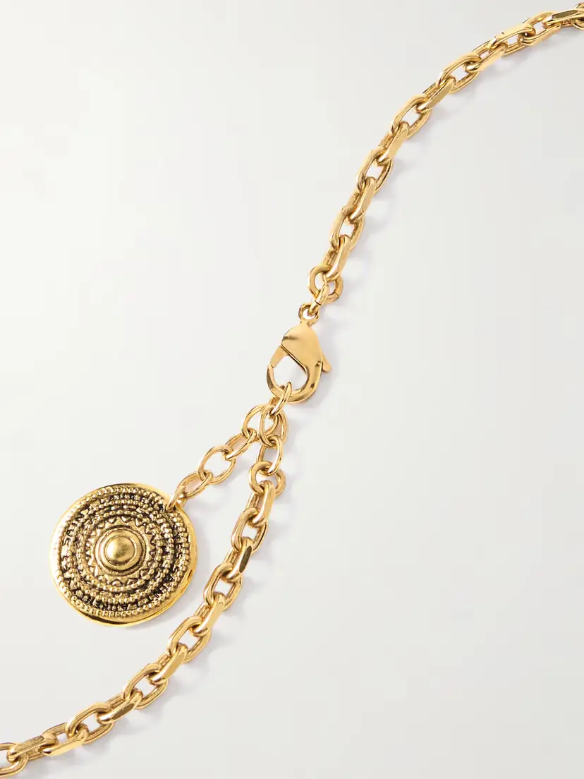 Saint Laurent tone Necklace | Thumbnail 3 Saint Laurent tone Necklace | Thumbnail 3