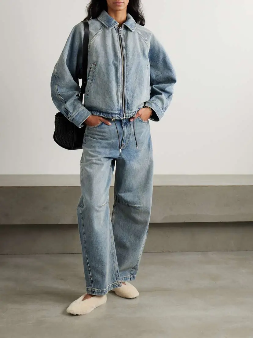 Loewe Anagram High-rise Barrel-leg Jeans | Thumbnail 2 Loewe Anagram High-rise Barrel-leg Jeans | Thumbnail 2