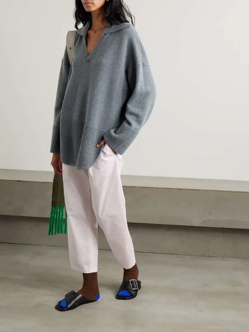 Loewe Embroidered Wool Sweater | Thumbnail 2