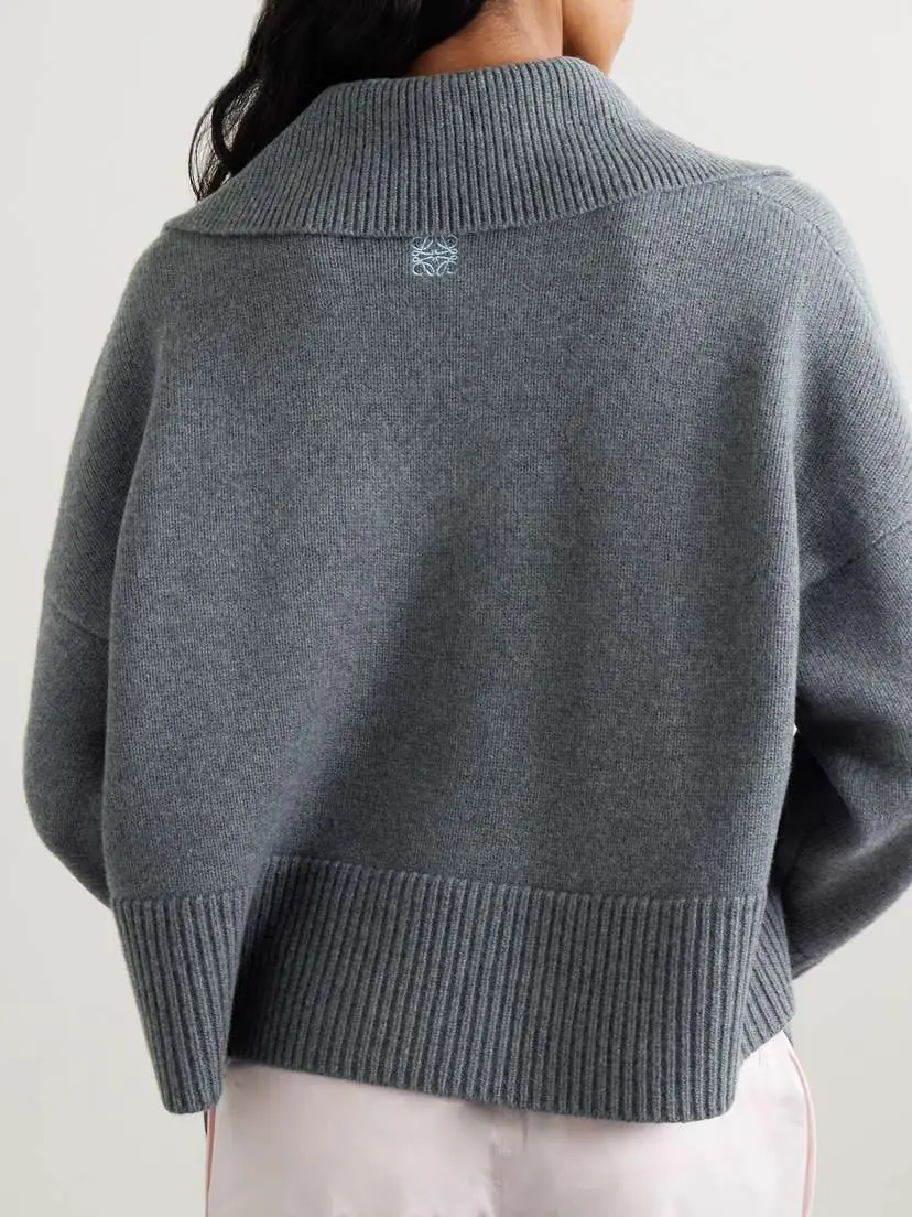 Loewe Embroidered Wool Sweater | Thumbnail 3