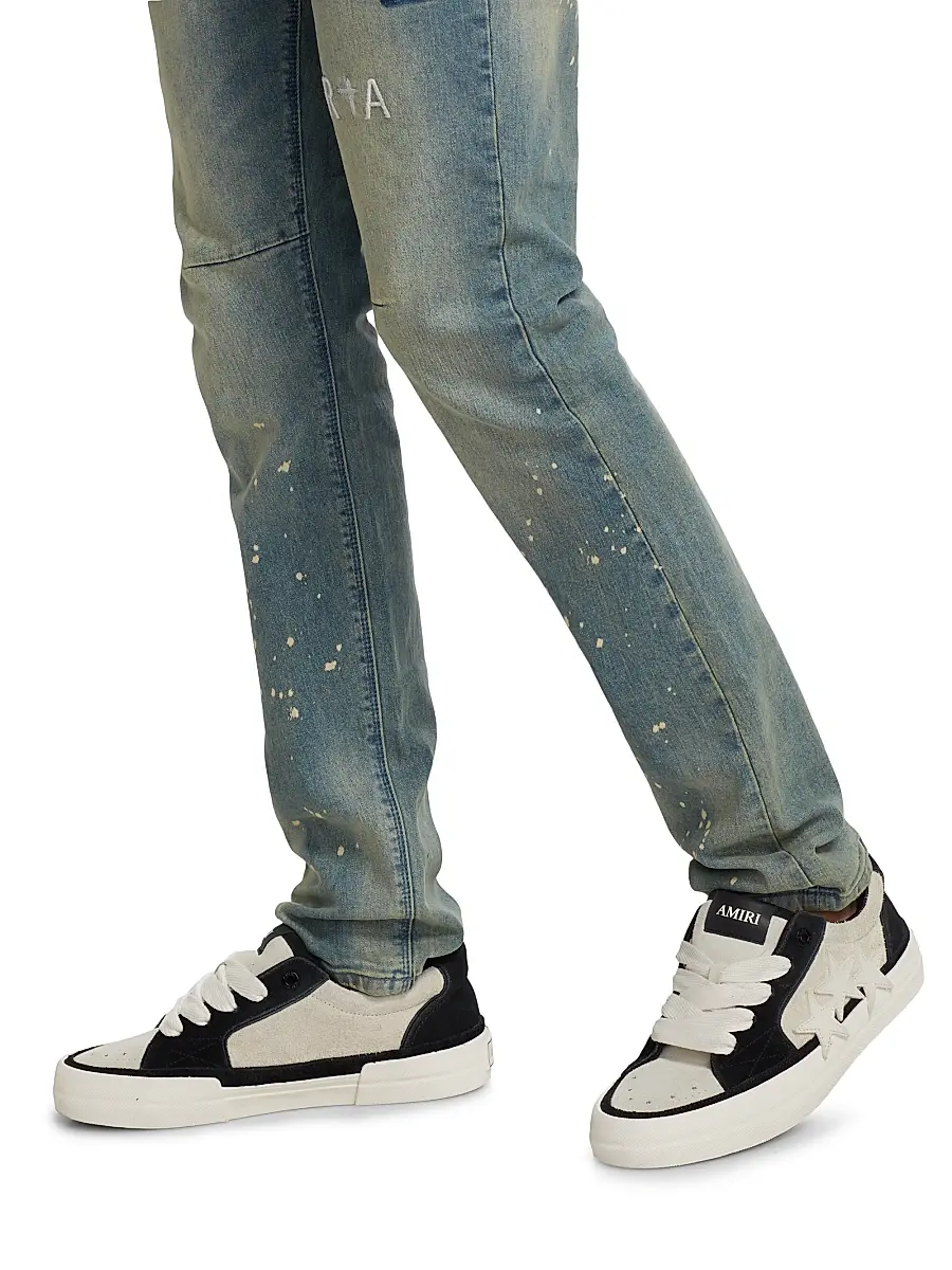 RTA Men's Concrete Bryant Skinny-Leg Logo Jeans - Blue Kyanite | Thumbnail 6