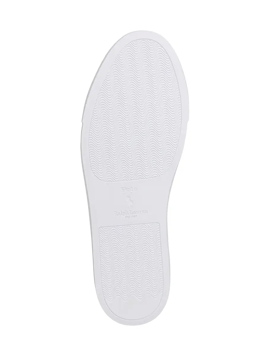 Polo Ralph Lauren Men's Jermain II Leather Low-Top Sneakers | Thumbnail 5 Polo Ralph Lauren Men's Jermain II Leather Low-Top Sneakers | Thumbnail 5