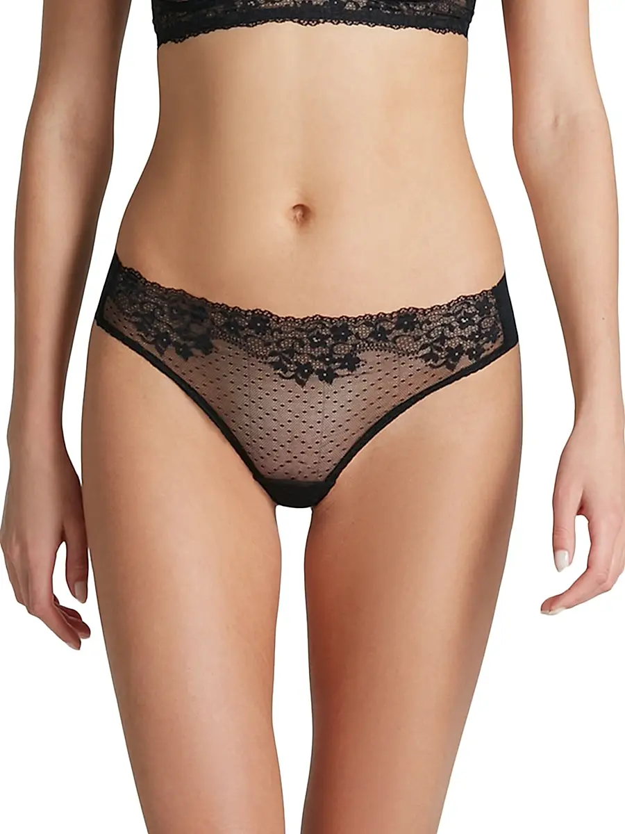 Commando Women's Double Take Lace-Front Thong | Thumbnail 3 Commando Women's Double Take Lace-Front Thong | Thumbnail 3