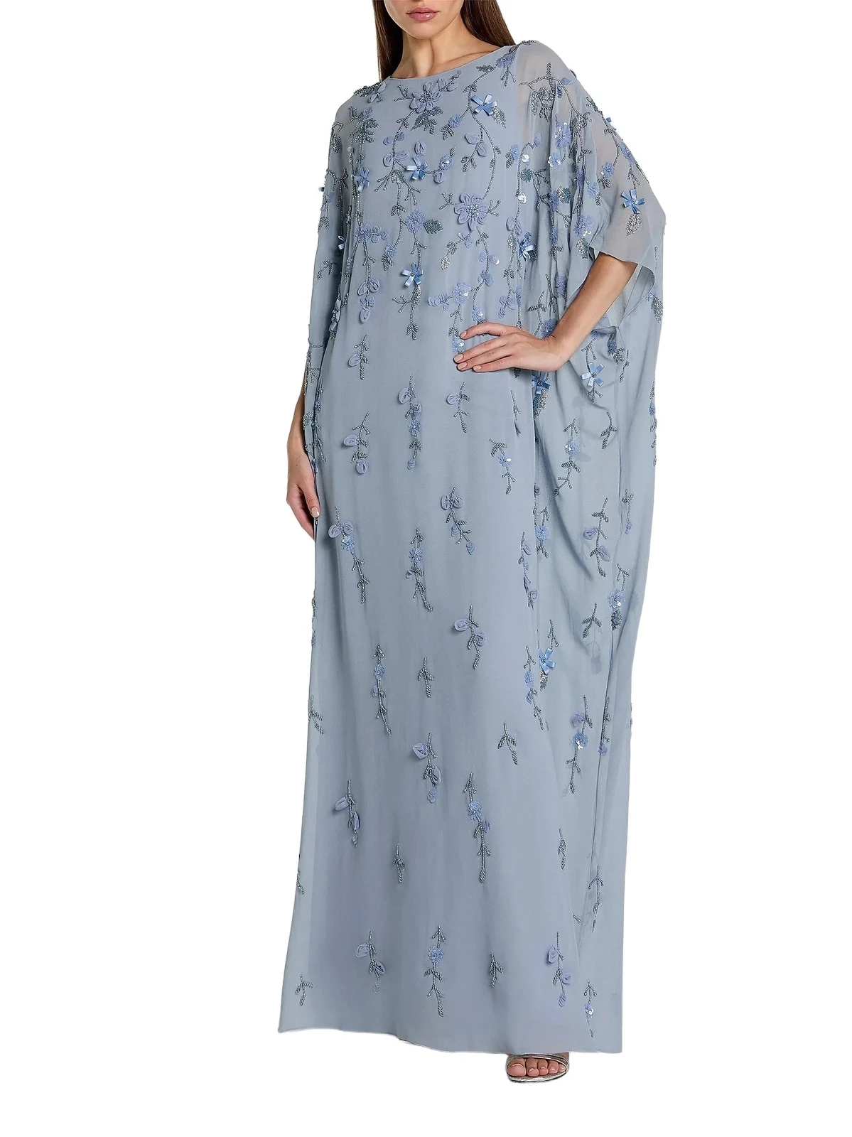 Women's Embellished Trapeze Dress