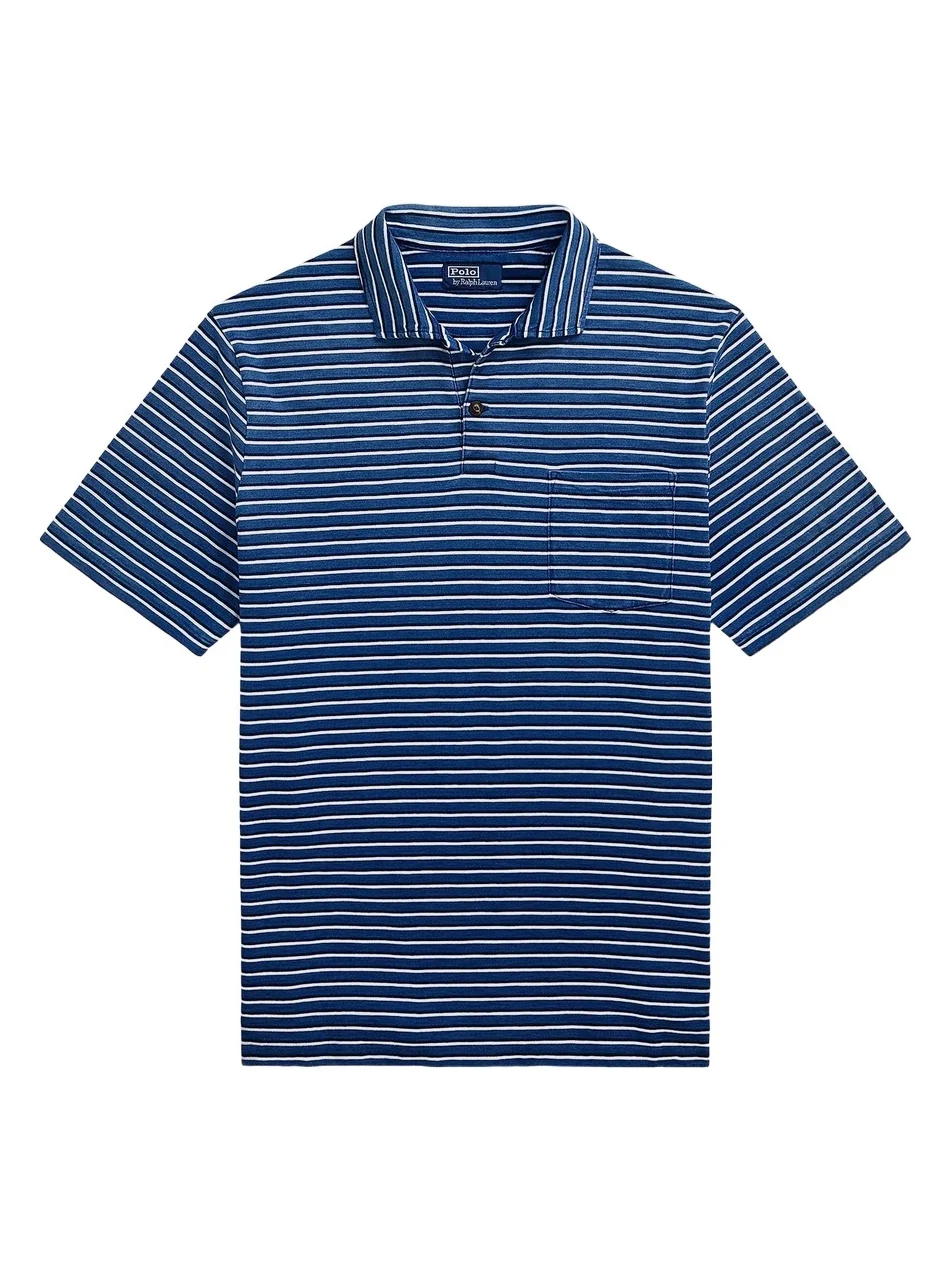 Polo Ralph Lauren Men's Classic-Fit Striped Jersey Polo Shirt