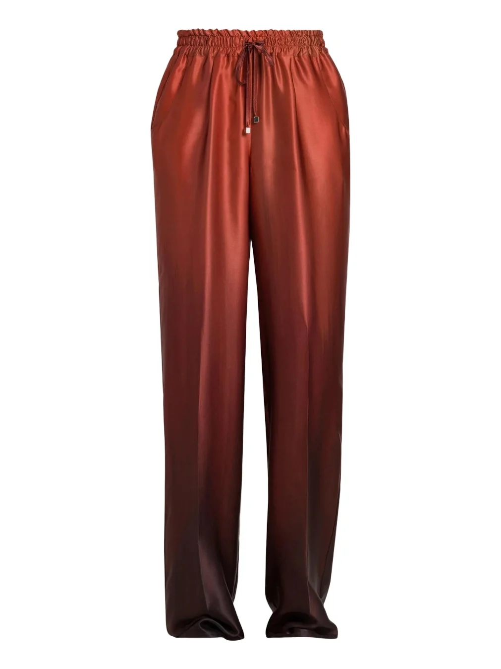 Women's Ombré Silk Drawstring Pants