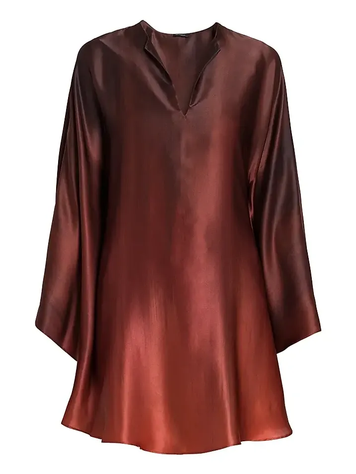 Women's Ombré Silk Oversized Caftan Women's Ombré Silk Oversized Caftan