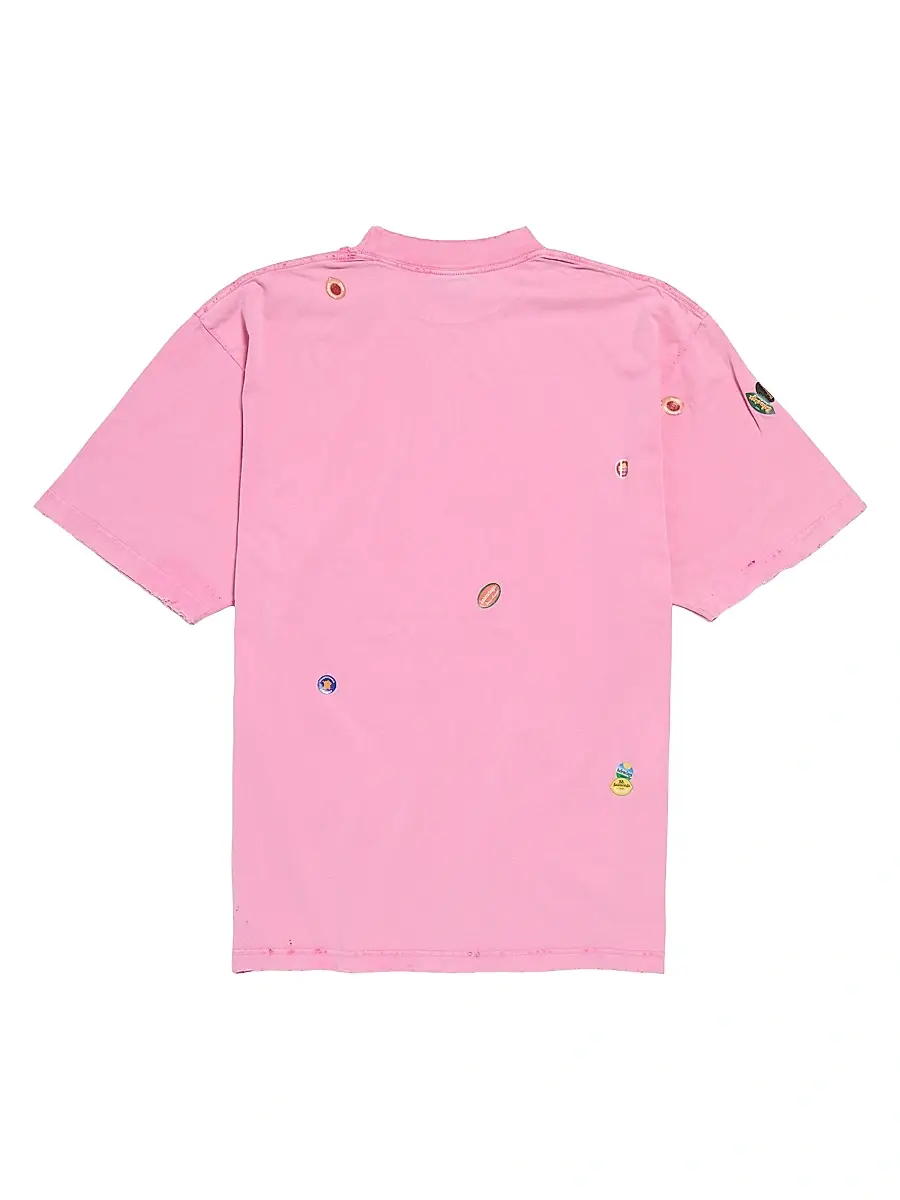 Balenciaga Women's Fruity Medium Fit T-Shirt | Thumbnail 2