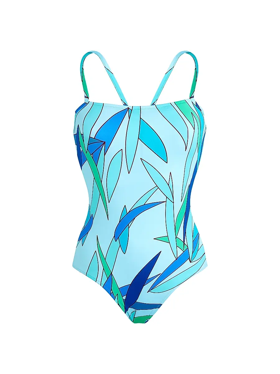 Vilebrequin Women's Madrague Printed One-Piece Swimsuit - Thalassa | Image 1 Vilebrequin Women's Madrague Printed One-Piece Swimsuit - Thalassa | Image 1