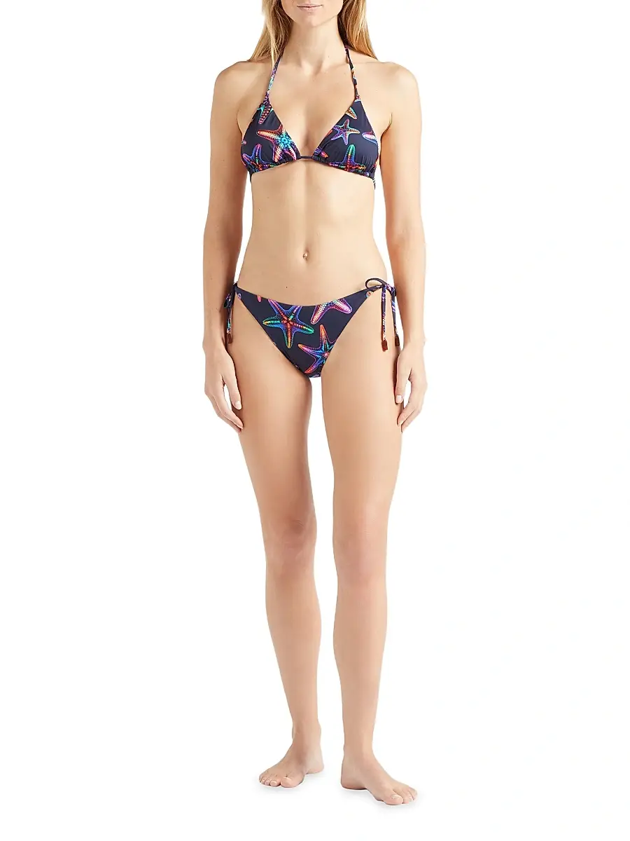 Vilebrequin Women's Disco Stars Printed Bikini Top | Thumbnail 2