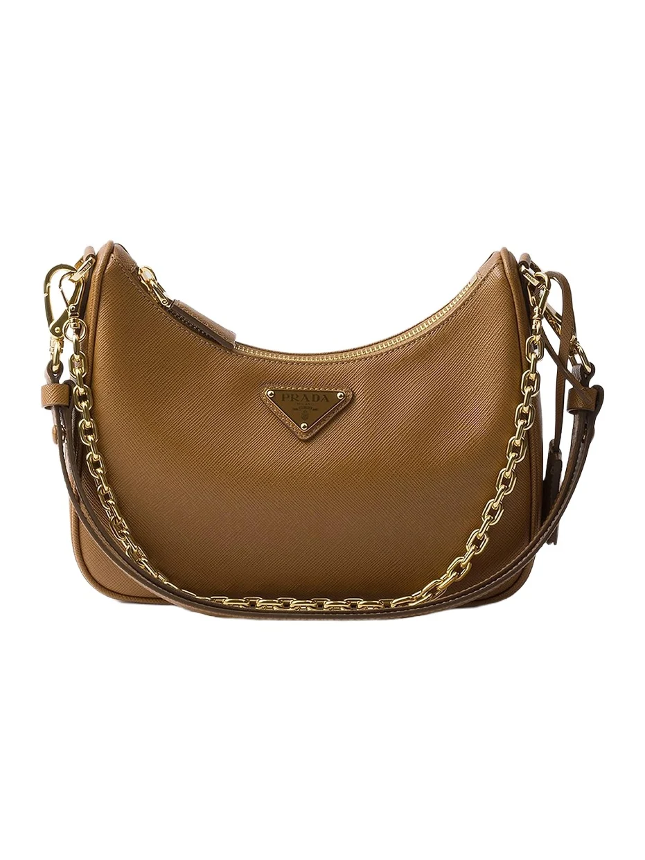 Women's Re-Edition Saffiano Leather Shoulder Bag Women's Re-Edition Saffiano Leather Shoulder Bag
