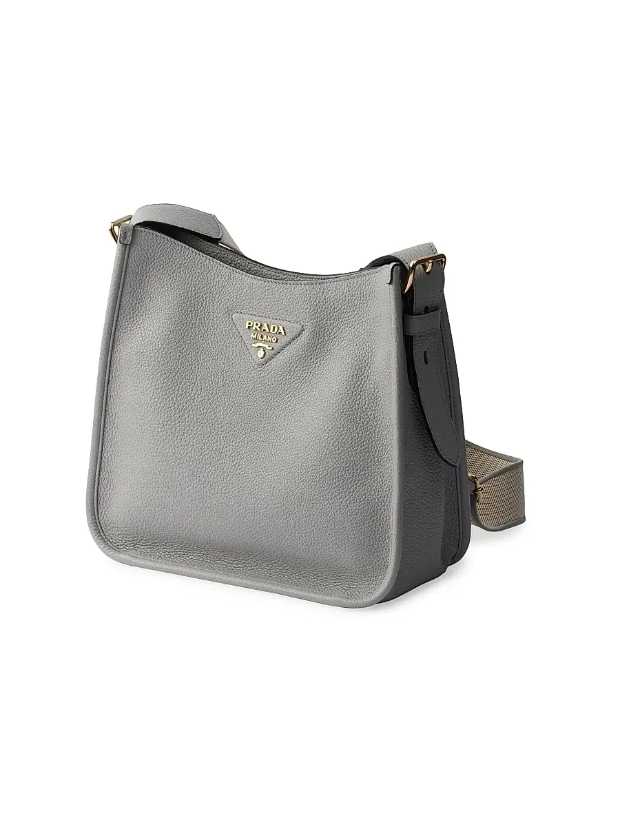 Prada Women's Medium Leather Shoulder Bag | Thumbnail 2 Prada Women's Medium Leather Shoulder Bag | Thumbnail 2