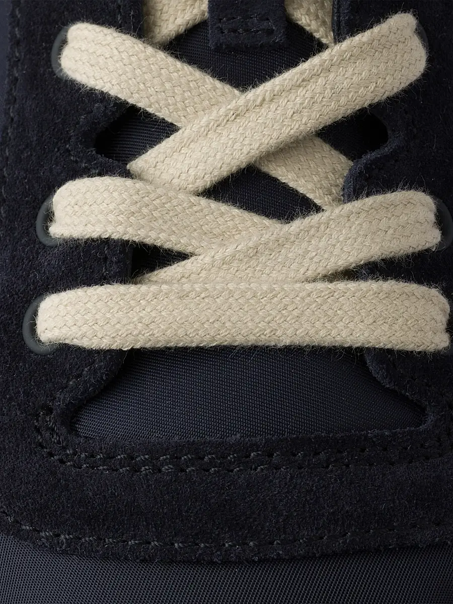 Prada Men's Downtown Re-Nylon and Suede Sneakers - Dark Green | Thumbnail 12