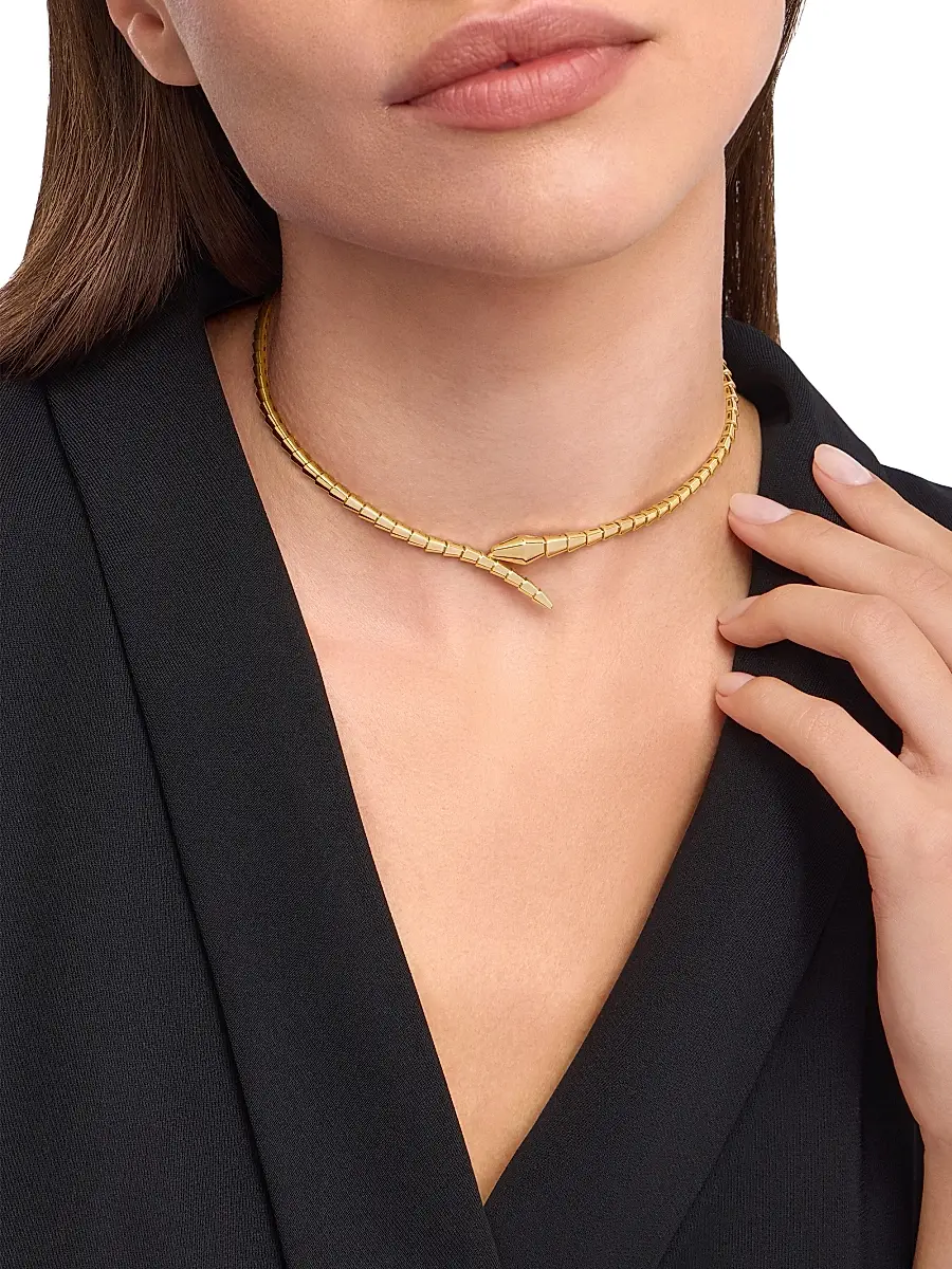 BVLGARI Women's Serpenti Viper 18K Gold Choker - Yellow Gold | Thumbnail 2 BVLGARI Women's Serpenti Viper 18K Gold Choker - Yellow Gold | Thumbnail 2