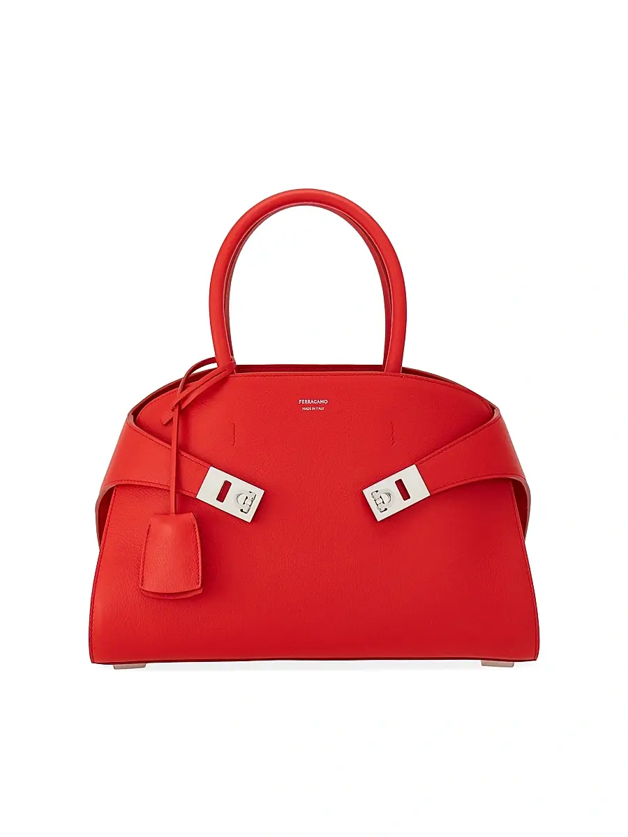 Women's Hug Medium Top Handle Bag - Flame Red Women's Hug Medium Top Handle Bag - Flame Red