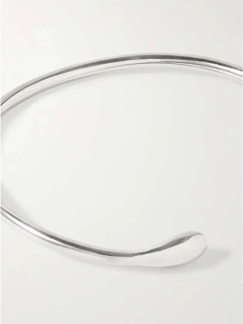 Loren Stewart Torque Silver Choker | Thumbnail 4
