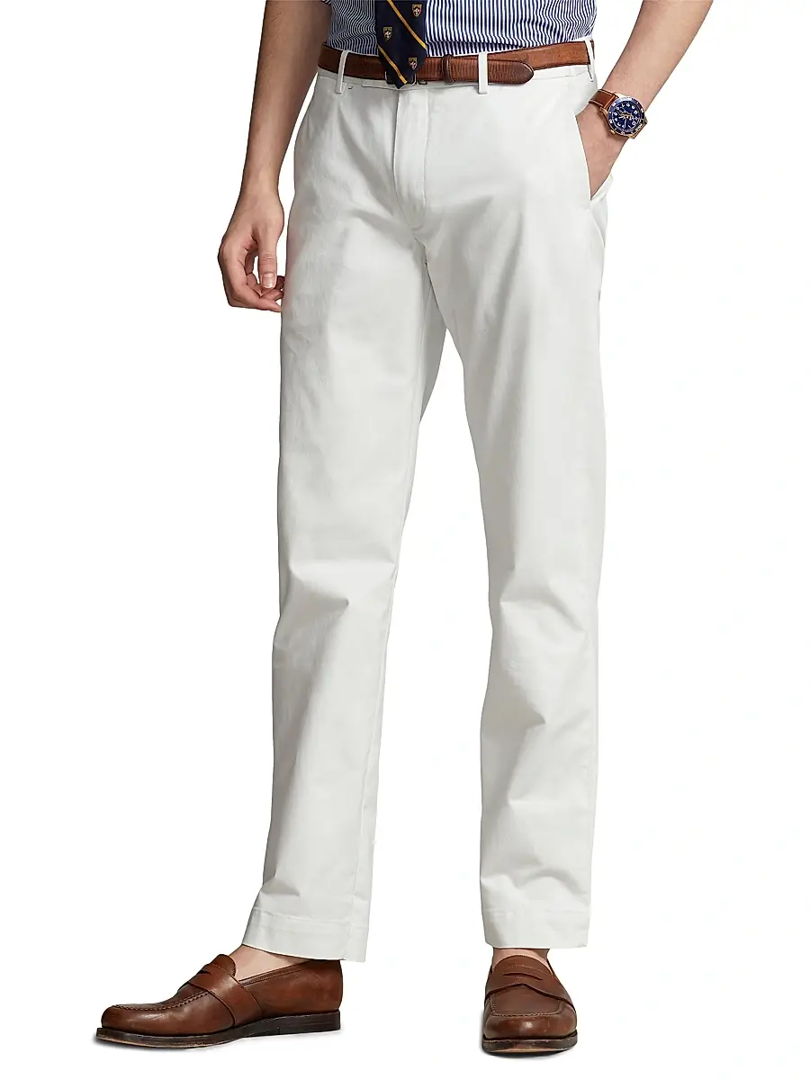 Polo Ralph Lauren Men's Stretch Straight-Leg Chino Pants | Thumbnail 3 Polo Ralph Lauren Men's Stretch Straight-Leg Chino Pants | Thumbnail 3