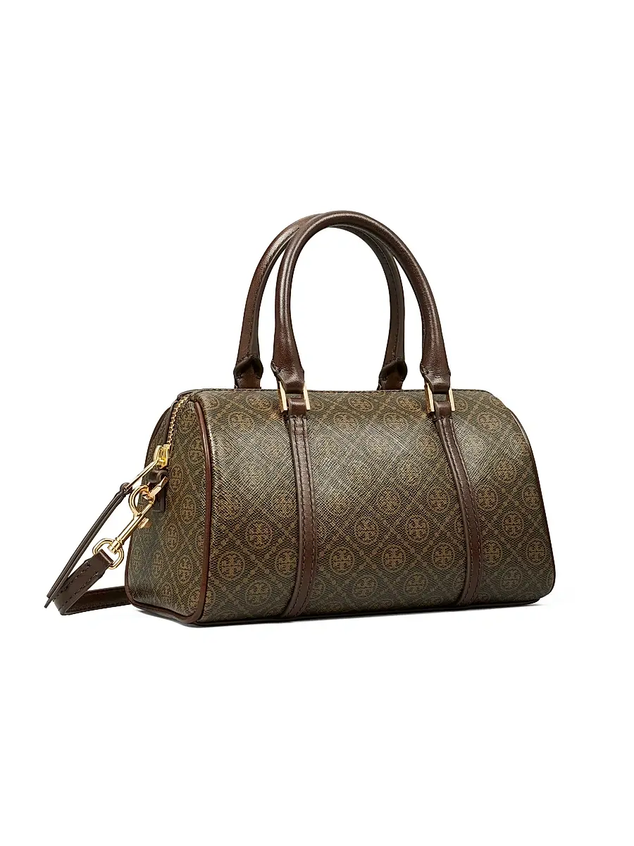 Tory Burch Women's Mini T-Monogram Canvas Top Handle Bag | Thumbnail 3