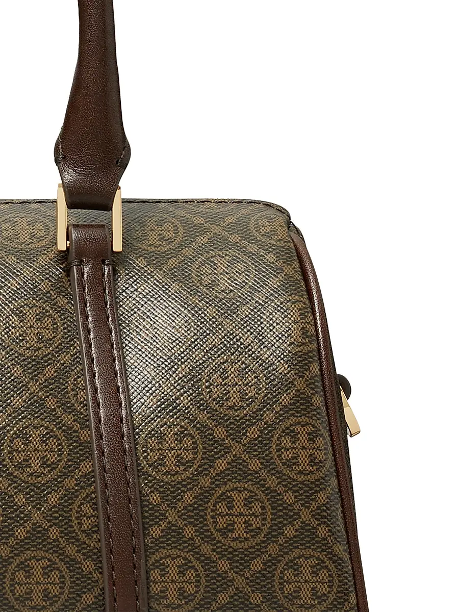 Tory Burch Women's Mini T-Monogram Canvas Top Handle Bag | Thumbnail 5