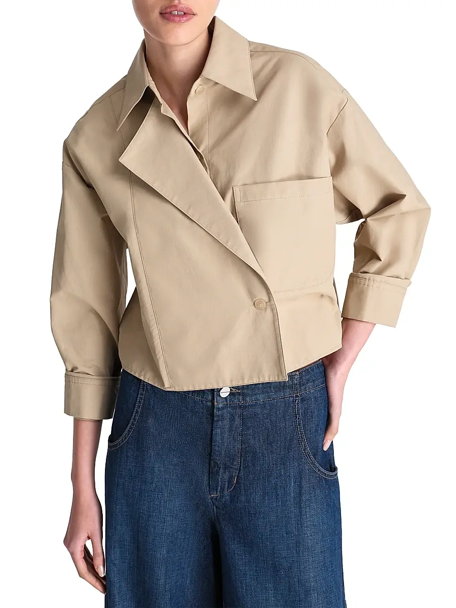 TWP Women's Second Chapter Jacket - Khaki | Thumbnail 3 TWP Women's Second Chapter Jacket - Khaki | Thumbnail 3