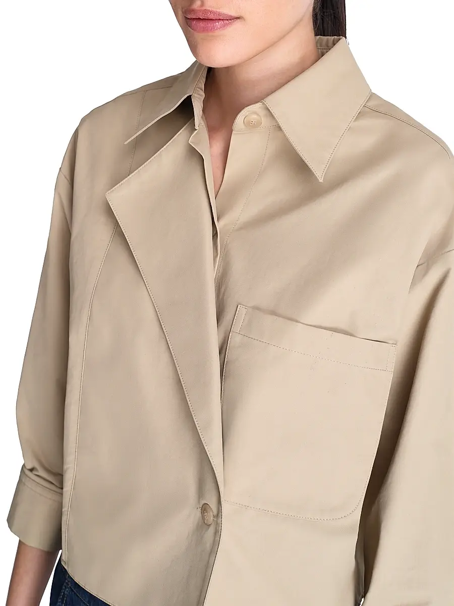 TWP Women's Second Chapter Jacket - Khaki | Thumbnail 6 TWP Women's Second Chapter Jacket - Khaki | Thumbnail 6