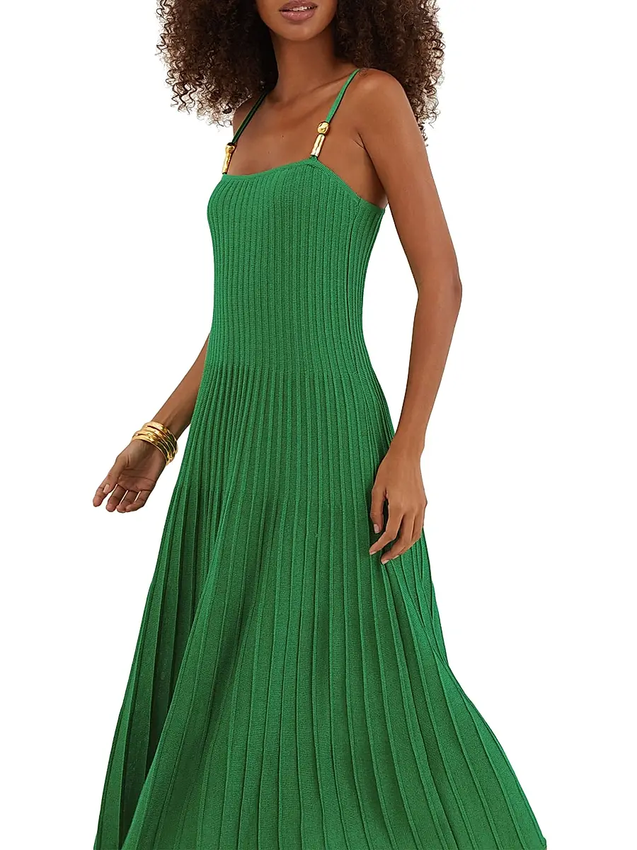 ViX by Paula Hermanny Women's Sea Wanderer Bruna Knit Maxi Dress | Thumbnail 2 ViX by Paula Hermanny Women's Sea Wanderer Bruna Knit Maxi Dress | Thumbnail 2