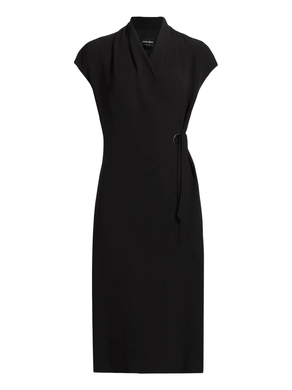 Women's Silk Wrap Midi-Dress Women's Silk Wrap Midi-Dress