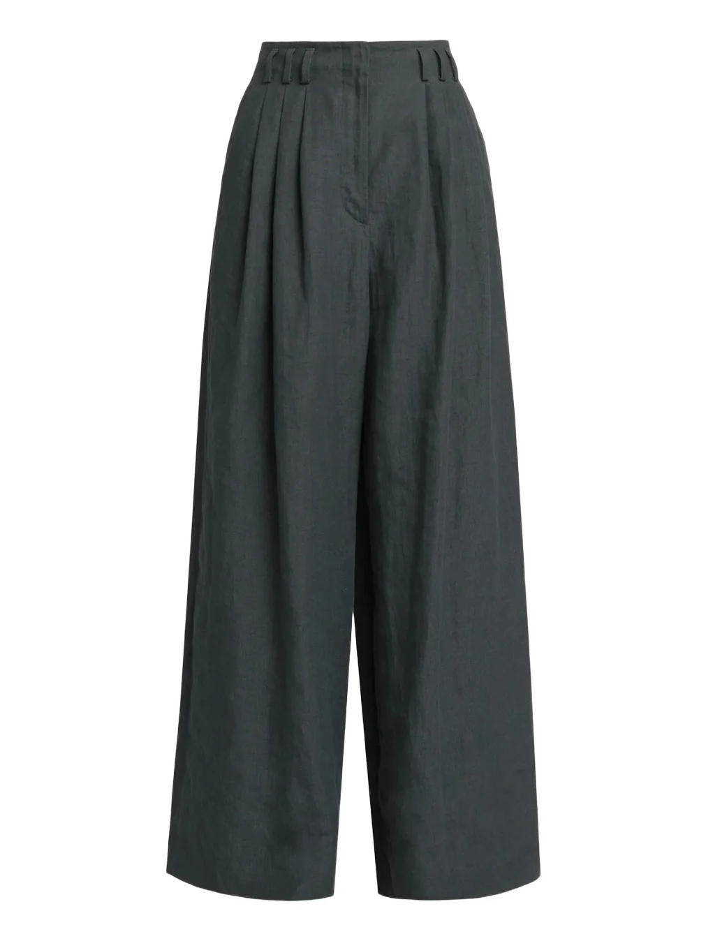 Giorgio Armani Women's Compact Linen Trousers