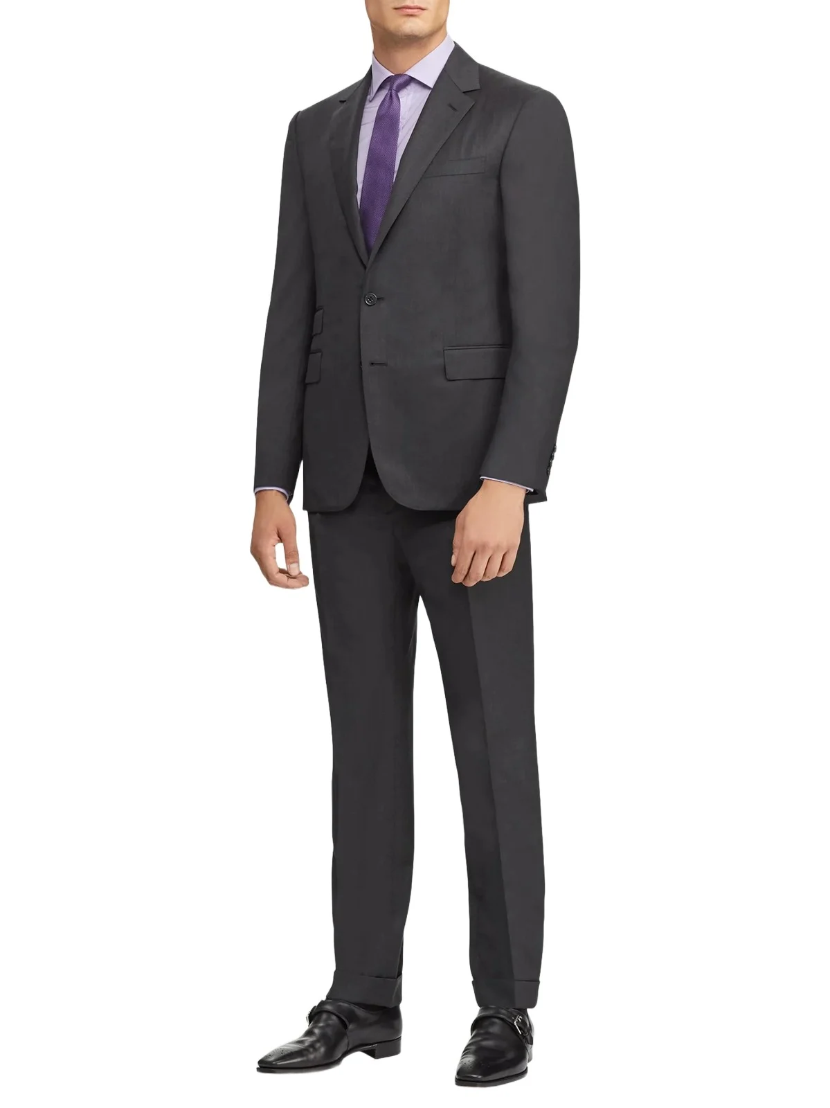Men's Gregory Hand-Tailored Wool Serge Suit Men's Gregory Hand-Tailored Wool Serge Suit