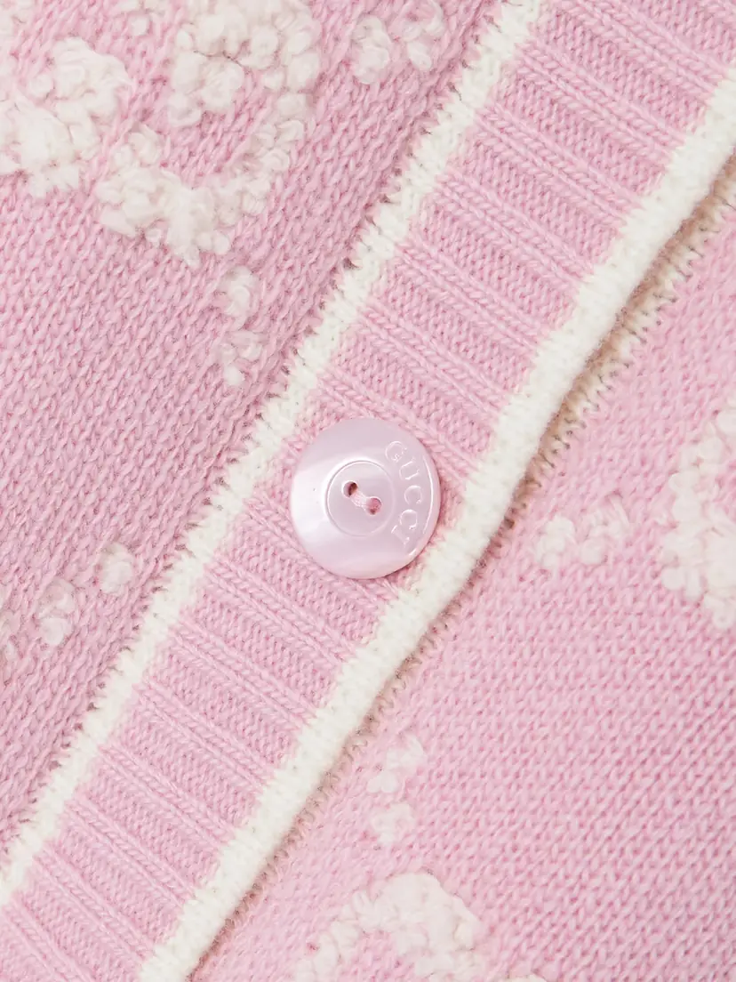 Gucci Wool Bouclé-jacquard Cardigan | Thumbnail 5 Gucci Wool Bouclé-jacquard Cardigan | Thumbnail 5