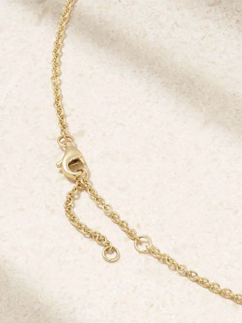Yvonne Léon Poisson Rouge 9-karat Gold Multi-stone Necklace | Thumbnail 3 Yvonne Léon Poisson Rouge 9-karat Gold Multi-stone Necklace | Thumbnail 3