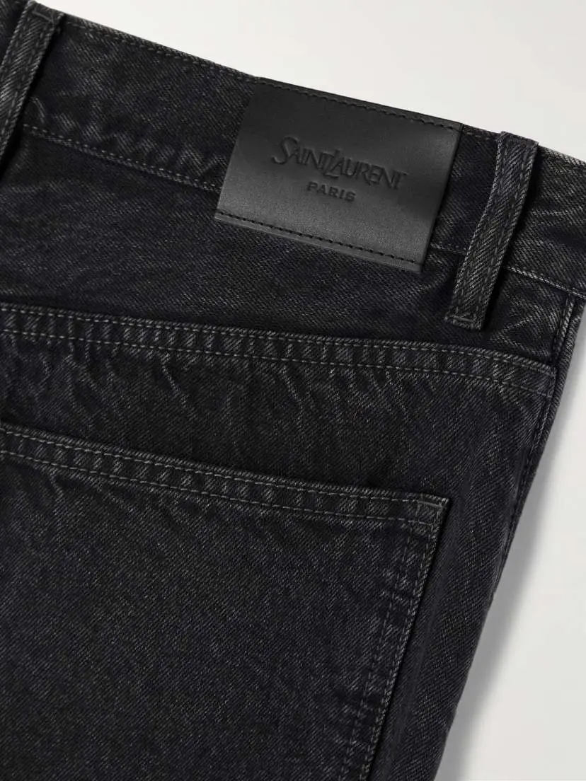 Saint Laurent 90s Baggy High-rise Wide-leg Jeans | Thumbnail 6