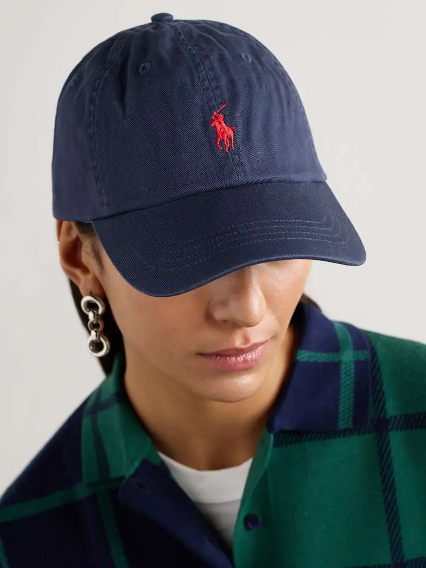 Polo Ralph Lauren Embroidered Cotton-twill Baseball Cap | Thumbnail 2 Polo Ralph Lauren Embroidered Cotton-twill Baseball Cap | Thumbnail 2
