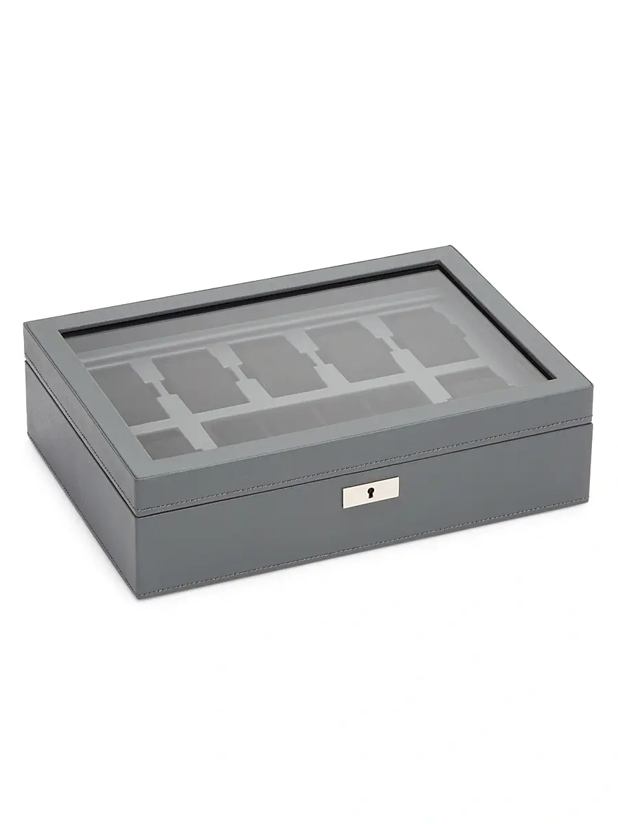 Wolf Howard Watch Box - Grey | Thumbnail 2 Wolf Howard Watch Box - Grey | Thumbnail 2