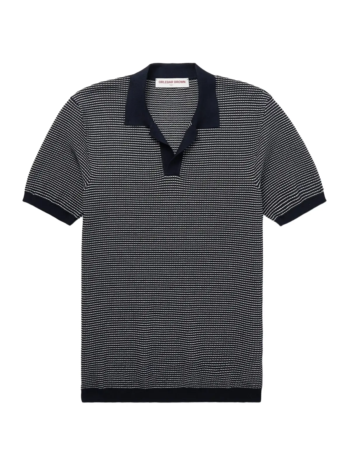 Orlebar Brown Roddy Waffle-Knit Polo Shirt - Men