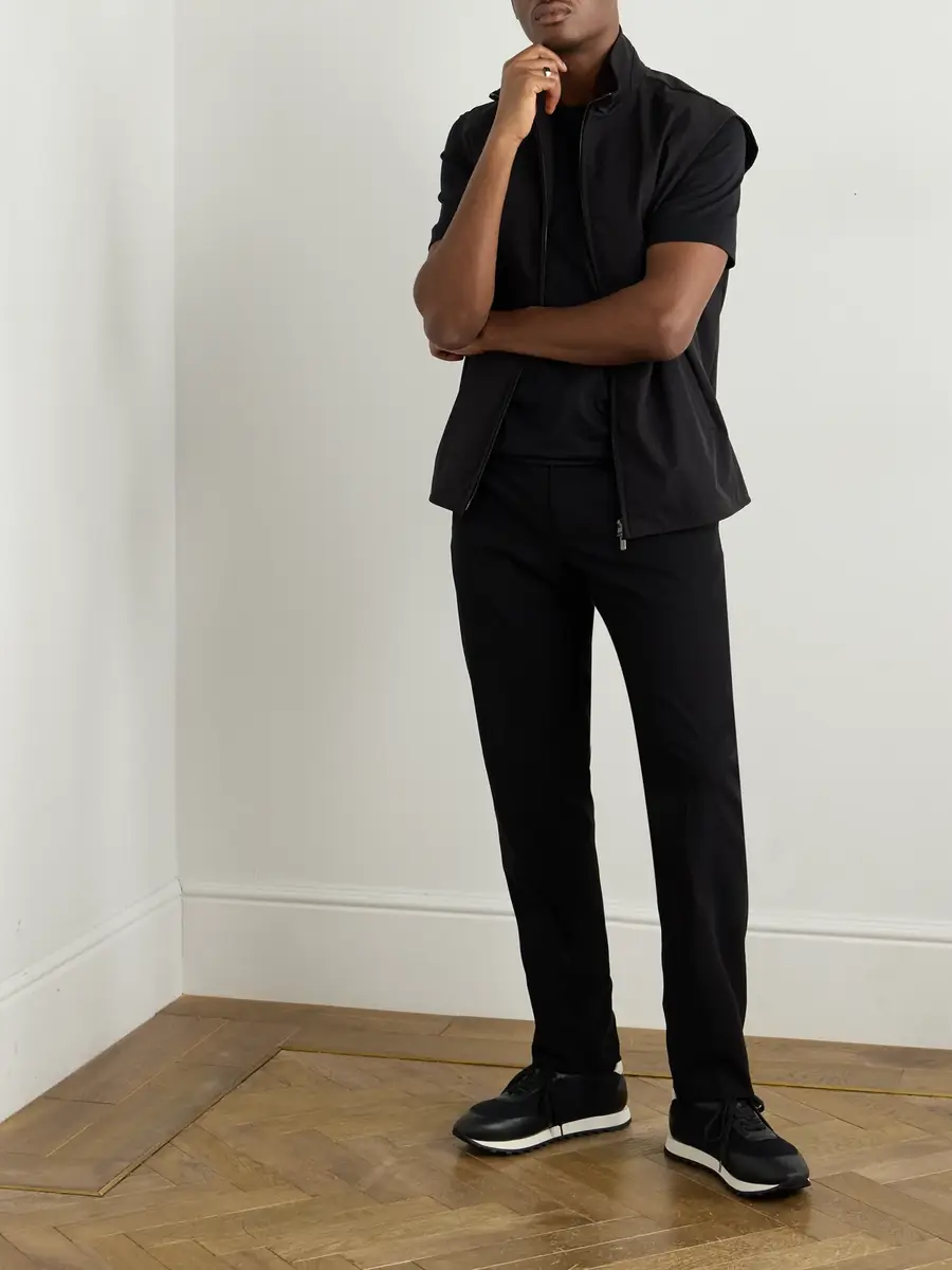 Zegna Slim-Fit Logo-Embroidered Cotton-Jersey T-Shirt - Men | Thumbnail 2 Zegna Slim-Fit Logo-Embroidered Cotton-Jersey T-Shirt - Men | Thumbnail 2